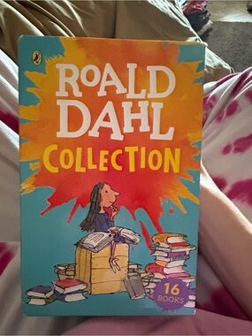 Roald Dahl 16 Book Collection Box Set - Turquoise & Orange